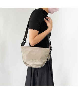 PELLE BORSA コンパクトラウンドショルダー Cheers チアーズ 4686 トープ