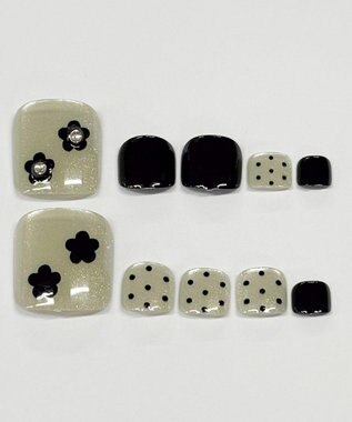 WEGO デザインフットネイルチップ 柄9