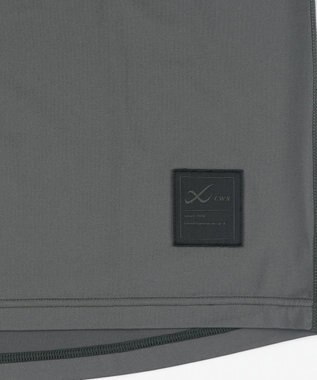 CW-X 【UNISEX】 CW-X トップス ハイゲージニットＴシャツ 半袖 3分袖 Ｕネック UVカット率90%以上(本体) 吸汗速乾(本体) ユニセックス DLR175 /ワコール グレー