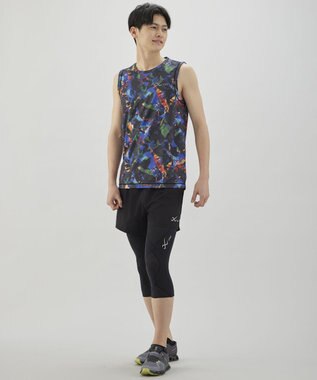 CW-X 【UNISEX】 CW-X ボトムス ランニングパンツ 2分丈 はっ水(本体) UVカット率90%以上(本体) ユニセックス DHR335 /ワコール