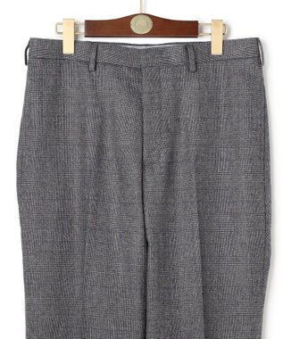 J.PRESS MEN 【ストレッチ / 洗える】トリートメントウールグレナガード スラックス ネイビー系4