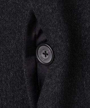 GOTAIRIKU ライトウェイトアンゴラ チェスターコート グレー系