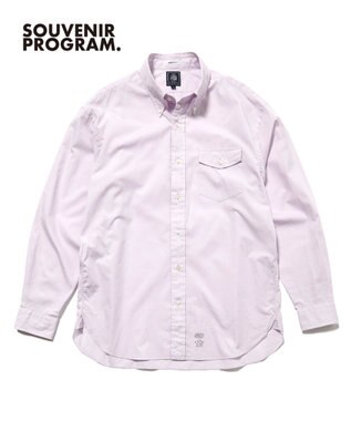 J.PRESS MEN 【J.PRESS ORIGINALS】【UNISEX】Cotton Broad Cloth B.D. Shirt / Baggy-Fit