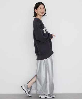 AMERICAN HOLIC ドローコードタイトスカート Silver