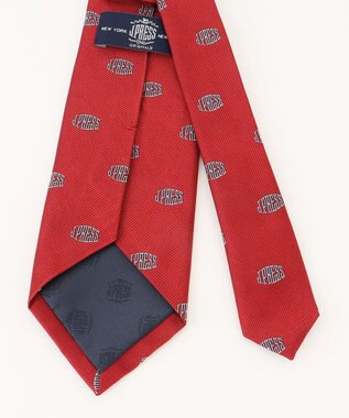 J.PRESS MEN 【J.PRESS ORIGINALS】LOGO TIE / JAPAN MADE レッド系