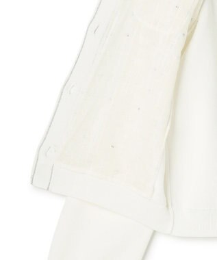 TOCCA 【八木アリサさん着用】FLOWER HIDE AND SEEK ニットジャケット アイボリー系