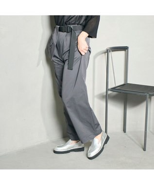 MODE ET JACOMO <D'ICI>厚底モカシューズ シルバー