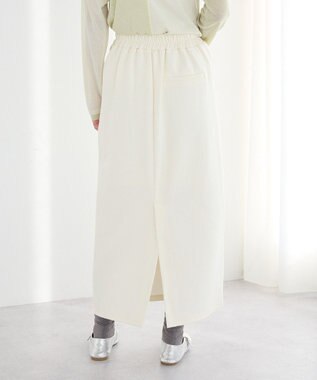 CRAFT STANDARD BOUTIQUE フクレジャカードIラインスカート Ivory