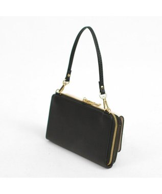 UNBILLION カシュカシュ cachecache / WEB限定カラーコンビウォレットショルダーバッグ アイボリーブラック