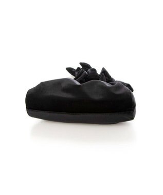 UNBILLION カカトゥ kakatoo / ベルベットリボンバゲットショルダーバッグ ブラック