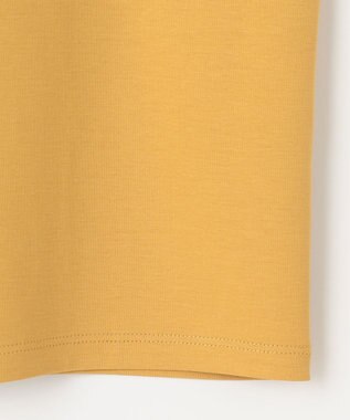 23区 【洗える】スムースデザイン タックディテール カットソー イエロー系