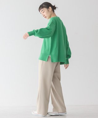 AMERICAN HOLIC Ｖネックニットプルオーバー Green