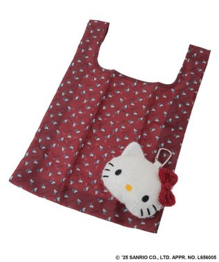 Green Parks ポーチ付エコバッグ Red