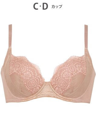 Wing ブラジャー これ1枚できれいシルエット 脇高設計 脇から背中すっきり 【スタイルアップブラ】 ブラ KB2900 ウイング／ワコール ベージュ