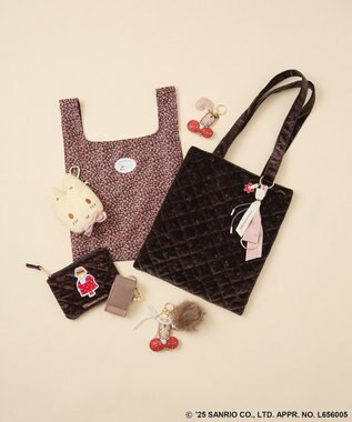 Green Parks ポーチ付エコバッグ Brown