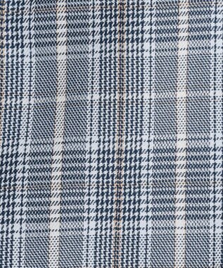 組曲 KIDS 【150-160㎝】グレンチェック キュロット サックスブルー