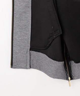 ANY サイドジップダンボールブルゾン グレー