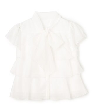 TOCCA SOUFFLE PETAL ブラウス ホワイト系