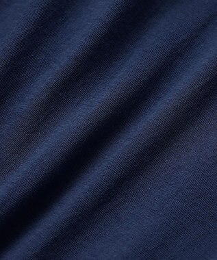 TOQUE 〈大草直子さんアドバイザー〉 【天然素材】タンギスコットン天竺ドルマンTシャツ ネイビー