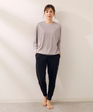 OP／FILA 【FILA】水陸両用フィットネスウェア 2点セット ベージュ