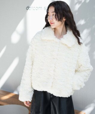 WEGO ボアファーブルゾン オフホワイト