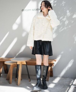 WEGO ボアファーブルゾン オフホワイト