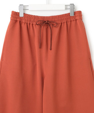 J.PRESS YORK STREET 【WOMEN】イージーワイドパンツ オレンジ系