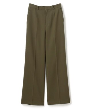 BEIGE， 【洗える・L-size】ALAINA / ワイドストレートパンツ Khaki