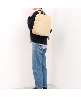 UNBILLION カシュカシュ cachecache / ワッシャーナイロンリュック ベージュ