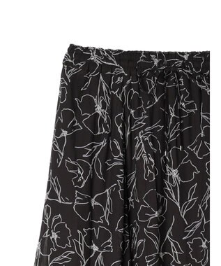 Green Parks サラフレギャザースカートII Flower