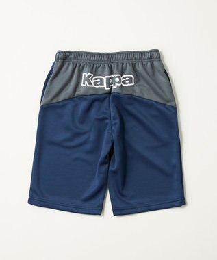 OP／FILA 【Kappa】ブランドロゴプリントハーフパンツ ネイビー