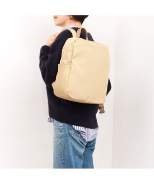 UNBILLION カシュカシュ cachecache / ワッシャーナイロンリュック ベージュ