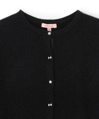 TOCCA CASHMERE カーディガン ブラック系