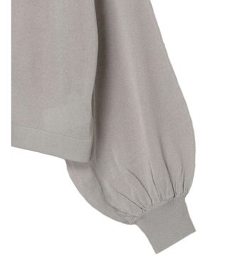 earth music&ecology シアーカーディガン Gray