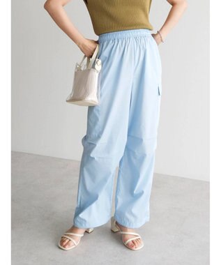 Green Parks ドライタッチ吸水速乾イージーカーゴパンツ Blue