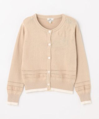 組曲 KIDS 【110-140㎝】クラシック カーディガン ベージュ