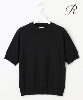 【R(アール)】ファインウール プルオーバーニット