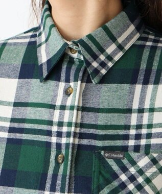 Columbia Columbia/ ウィメンズキャリコベイシンフランネルロングスリーブシャツ /コロンビア Rain Forest Multiplaid