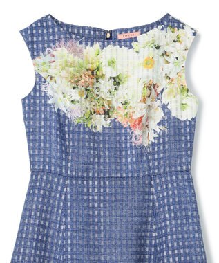 TOCCA 【Archive Collection】【洗える】BOUQUET ドレス ブルー系5