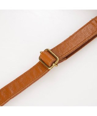 UNBILLION アトランタ ATLANTA / 牛革縦ファスナーショルダー キャメル