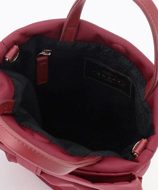 TOCCA 【泉里香さん着用】RIBBON KNOT NYLON MULTI BAG ナイロンマルチバッグ レッド系