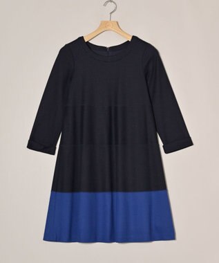 ONWARD Reuse Park 【組曲】ワンピース秋冬 ネイビー