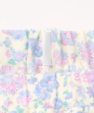 ANY KIDS 総柄フルレングス レギンス ネコ×花柄