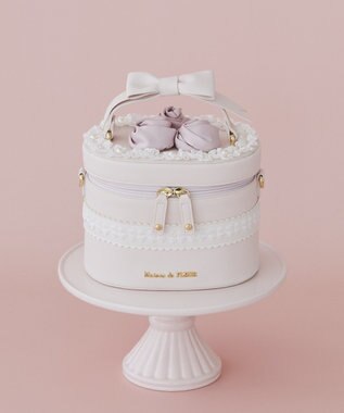 Maison de FLEUR アニバーサリーケーキバッグ Pink