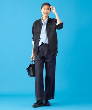 SHARE PARK LADIES 【UVカット・吸水速乾・ストレッチ・軽量・アンチピリング 】ダンボールトラックジャケット（S・Mサイズ） ブラック系