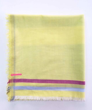 POLS 播州織 極細コットンストール イエロー