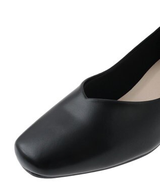 Green Parks すぐラクパンプス Black