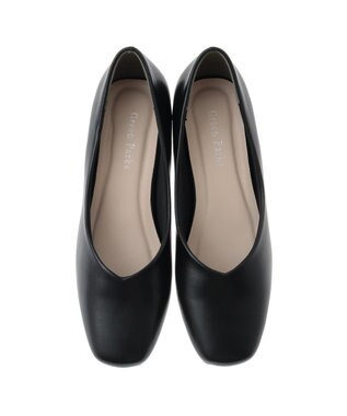 Green Parks すぐラクパンプス Black