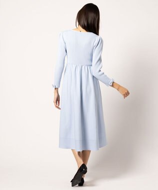 TOCCA 【洗える！】ROSY FUTURE ニットドレス スカイブルー系