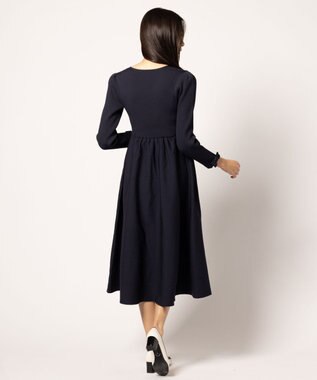 TOCCA 【洗える！】ROSY FUTURE ニットドレス ネイビー系